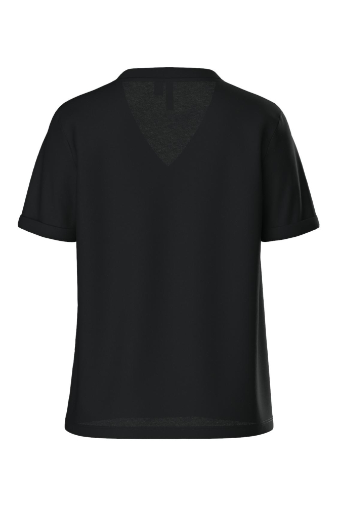 PCRIA SS V-NECK SOLID TEE NOOS BC 17120455 BLACK